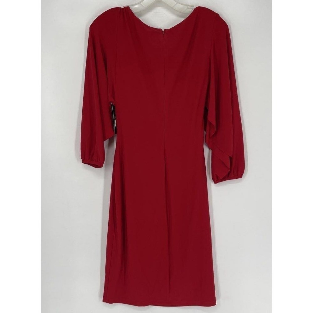 Lauren Ralph Lauren Women's Red Dress NWT SZ 4 - Picture 2 of 4